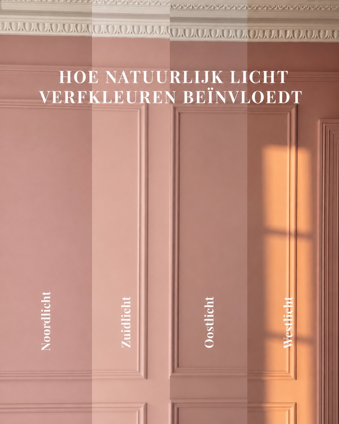 Hoe natuurlijk licht verfkleuren beïnvloedt